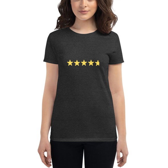 4.9 STARS Women's short sleeve t-shirt | Fashionable Sexy T-shirt |