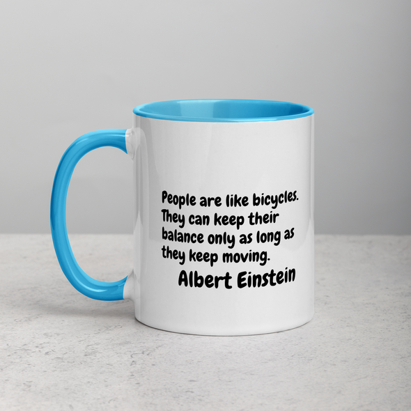 Einstein Mugs with Color Inside