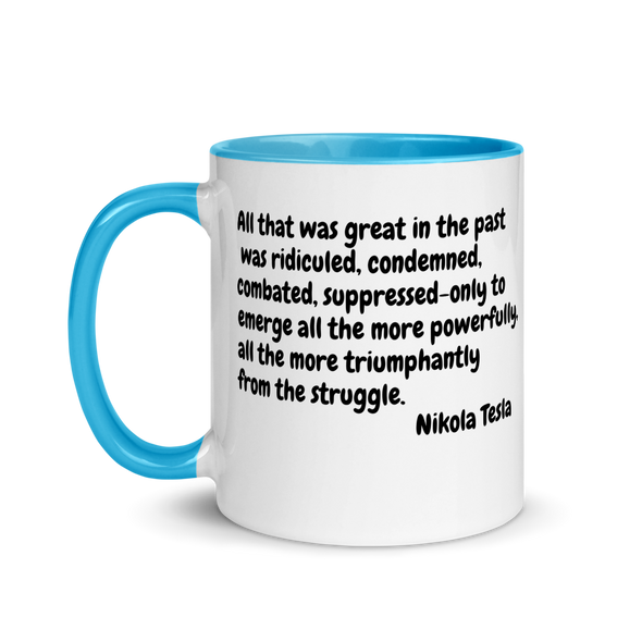 Tesla Mug with Color Inside