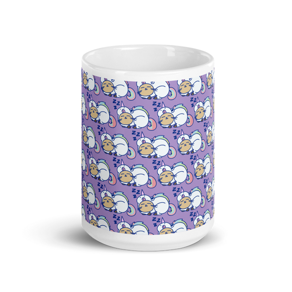 SLEEPING UNICORN PATTERN Mug