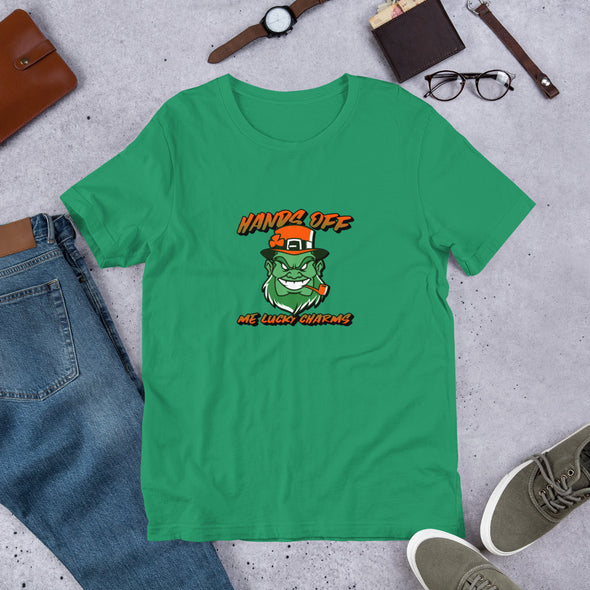 HANDS OFF Short-Sleeve Unisex T-Shirt