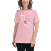 CALIFORNIA IS HOME Women's Relaxed T-Shirt