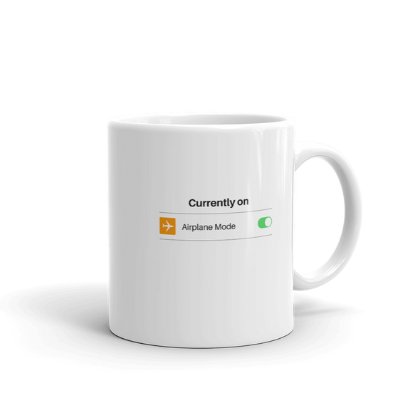 Airplane Mode Mug | Vacation Mug Tea Mug Coffee mug |