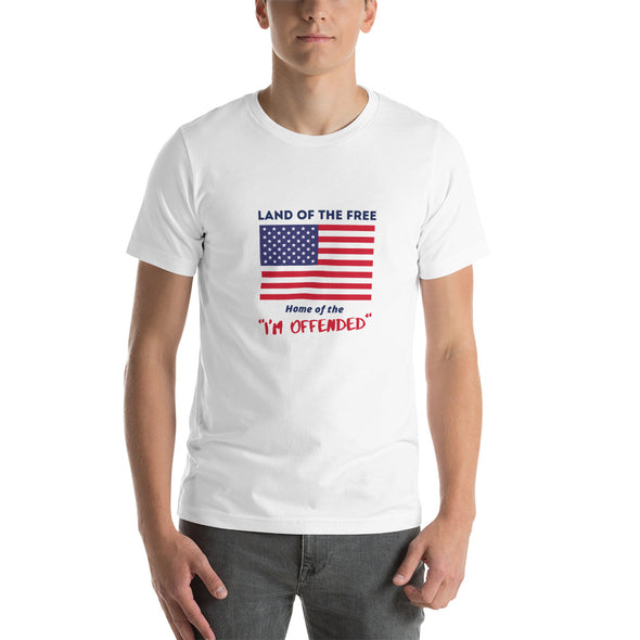LAND OF THE OFFENDED Short-Sleeve Unisex T-Shirt