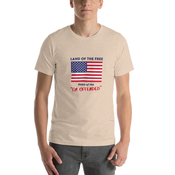 LAND OF THE OFFENDED Short-Sleeve Unisex T-Shirt