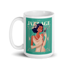 coffee mug with female African American jazz singer