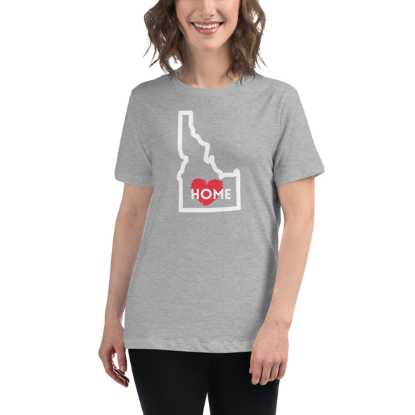 IDAHO IS HOME Women's Relaxed T-Shirt