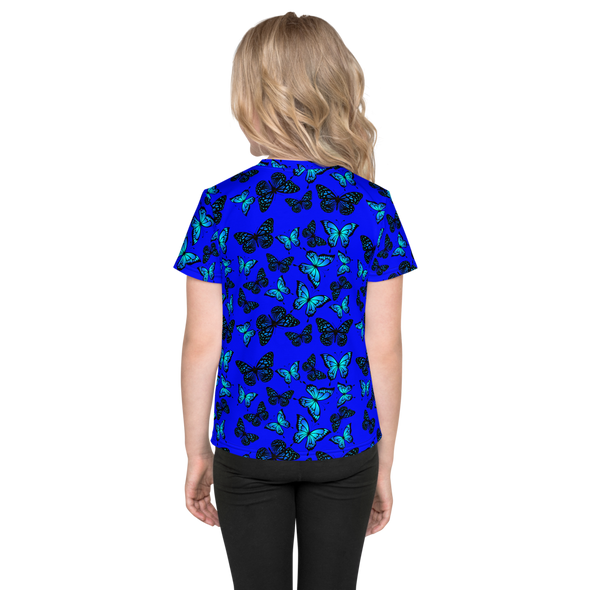 BUTTERFLY Kids T-Shirt | Short-Sleeve T-Shirt Printed Kids T-Shirt |