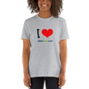 I LOVE darskee.com Short-Sleeve Unisex T-Shirt