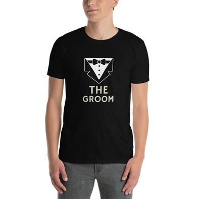 The Groom Tuxedo Print T-shirt