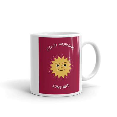 GOOD MORNING SUNSHINE Mug | Cute Coffee Cup |Camper Ceramic Coffee Mug