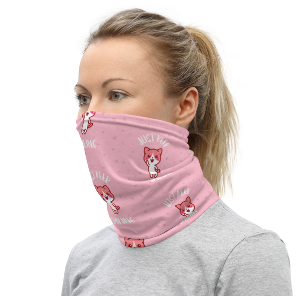KEEP SMILING Neck Gaiter