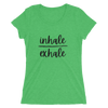 Inhale and Exhale Ladies' short sleeve t-shirt