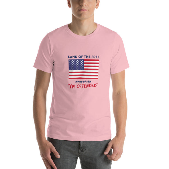 LAND OF THE OFFENDED Short-Sleeve Unisex T-Shirt