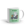 GO GREEN RIDE A BIKE Mug