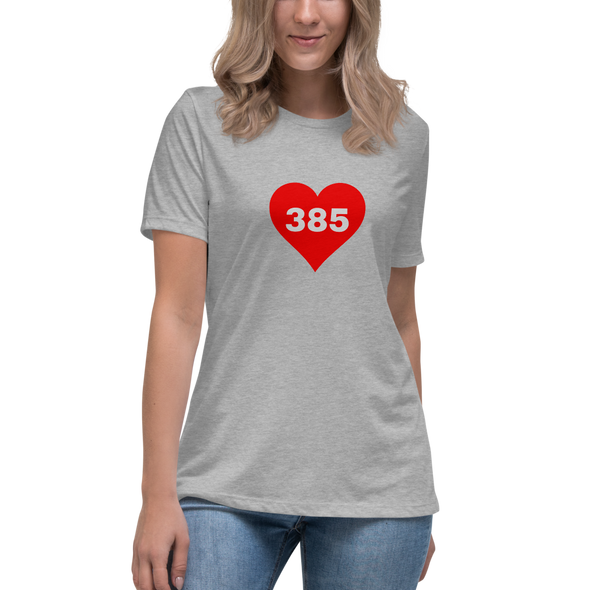 AREA CODE 385 Women's Relaxed T-Shirt