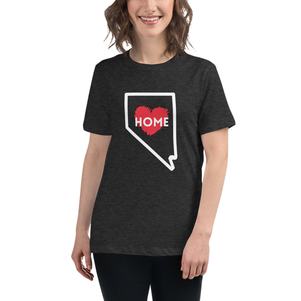 NEVADA IS HOME Women's Relaxed T-Shirt