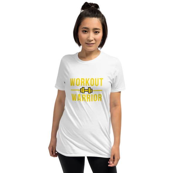 Workout Warrior Unisex T-Shirt | Short-Sleeve Printed T-Shirt |