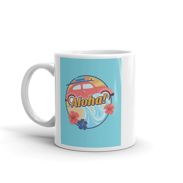 ALOHA Mug | Coffee Mug Morning Cup Ceramic Christmas Mug |