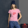 Love with heart Women's short sleeve t-shirt
