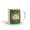 Sad looking Christmas Elf Mug that says I HATE MY JOB