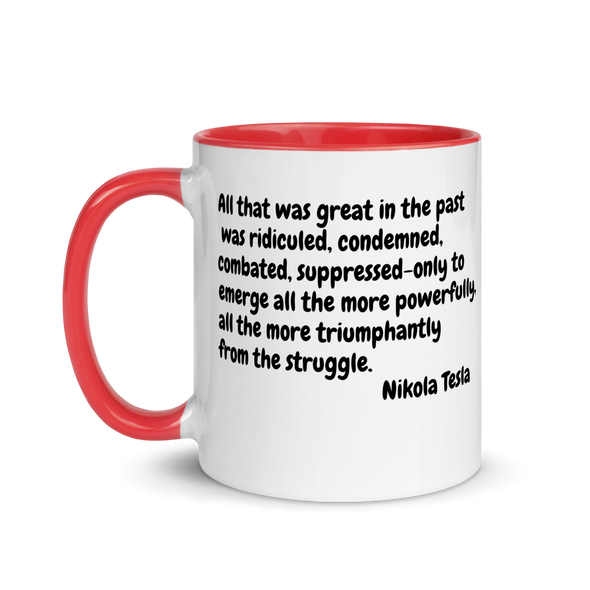 Tesla Mug with Color Inside
