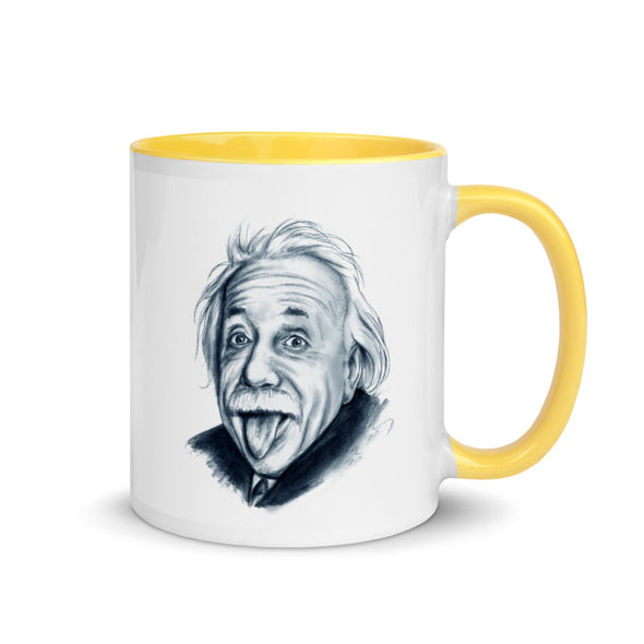 Einstein Relativity Mug with Color Inside