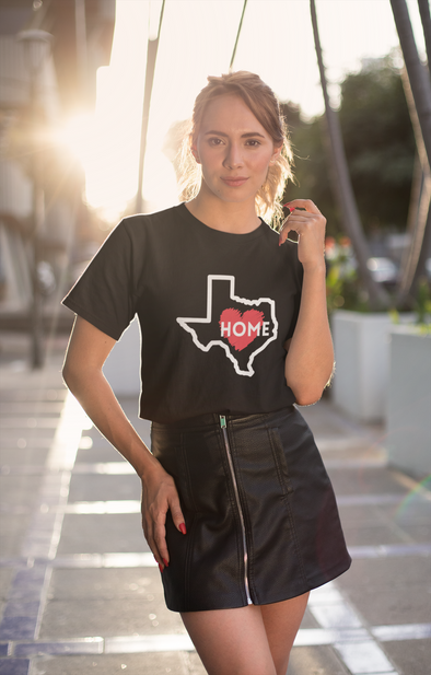 TEXAS IS HOME Women's Relaxed T-Shirt