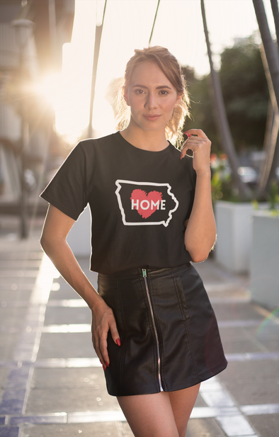 IOWA IS HOME Women's Relaxed T-Shirt
