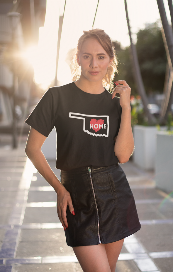 OKLAHOMA IS HOME Women's Relaxed T-Shirt