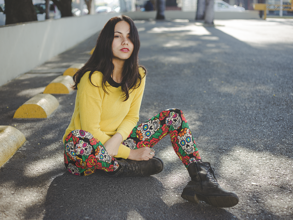 SUGAR SKULL Yoga Leggings