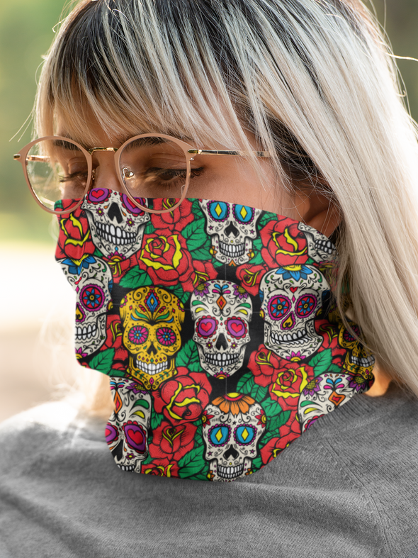 Day of the Dead Neck Gaiter
