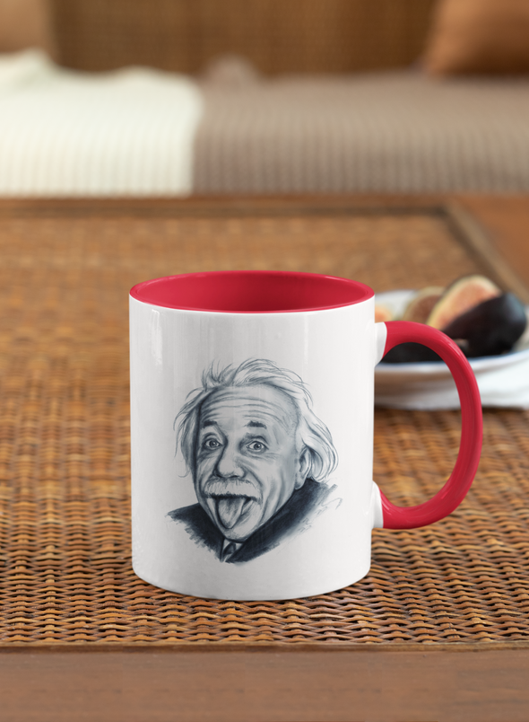 Einstein Relativity Mug with Color Inside