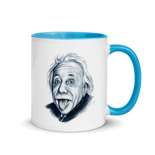 Einstein Relativity Mug with Color Inside