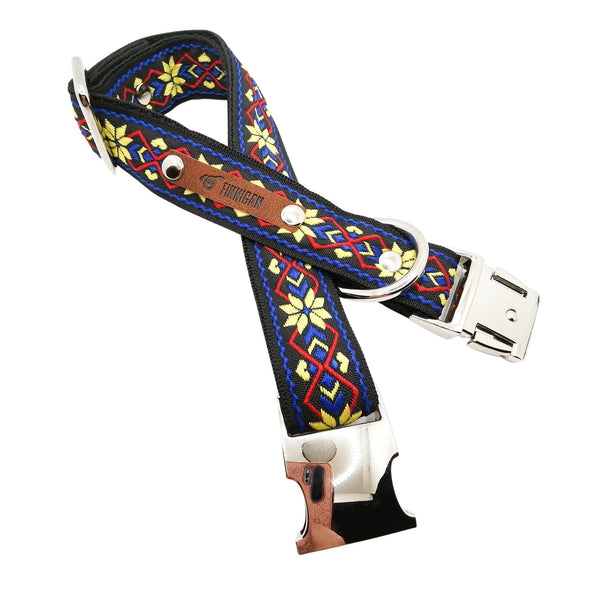 Finnigan Designer Dog Collar (Floral Collection) Large