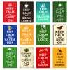 30x20cm Keep Calm and Carry On Metal Tin Sign Plate | Tin Sign Wall Plaque | Sign Metal Wall Art |