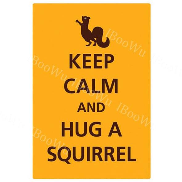 30x20cm Keep Calm and Carry On Metal Tin Sign Plate | Tin Sign Wall Plaque | Sign Metal Wall Art |