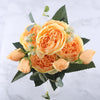 30cm Rose Pink Silk Peony Artificial Flowers Bouquet