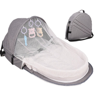 Travel Sun Protection Mosquito Net Baby Bed | Infant Sleeping Basket | 