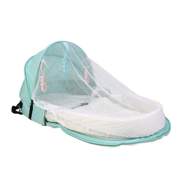 Travel Sun Protection Mosquito Net Baby Bed | Infant Sleeping Basket | 