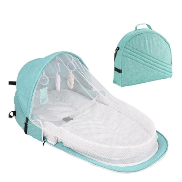 Travel Sun Protection Mosquito Net Baby Bed | Infant Sleeping Basket | 