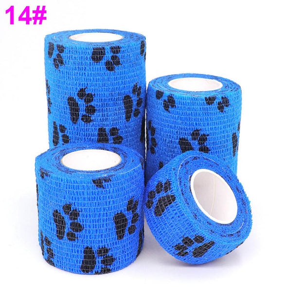 1 pcs Printed Medical Self Adhesive Elastic Bandage