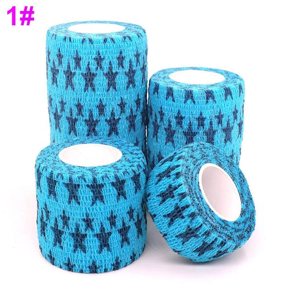 1 pcs Printed Medical Self Adhesive Elastic Bandage