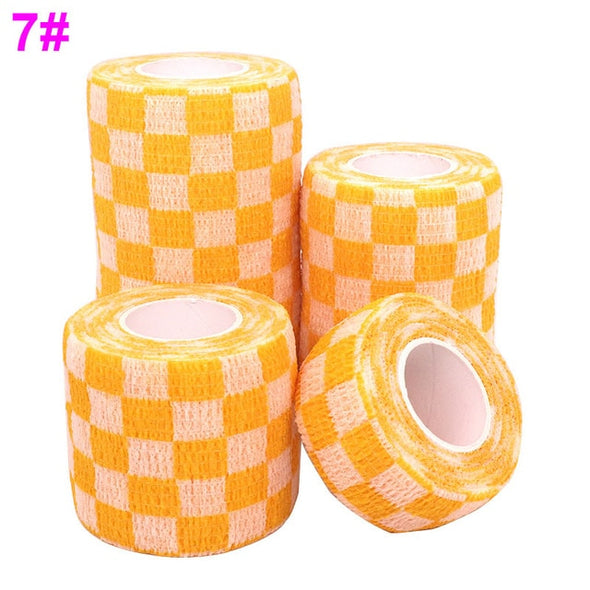 1 pcs Printed Medical Self Adhesive Elastic Bandage
