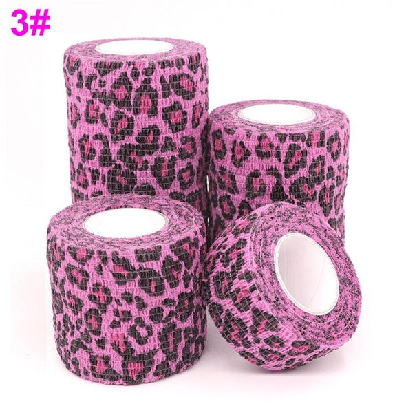 1 pcs Printed Medical Self Adhesive Elastic Bandage