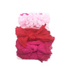 3 Pcs/Set Floral Bows Baby Headband Dot Bowknot Baby Girl Headbands