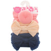 3 Pcs/Set Floral Bows Baby Headband Dot Bowknot Baby Girl Headbands