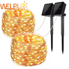 LED Outdoor Solar Lamp String Lights