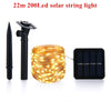 LED Outdoor Solar Lamp String Lights