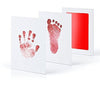 Safe Non-toxic Baby Footprints Handprint No Touch Skin Inkless Ink Pads Kits
